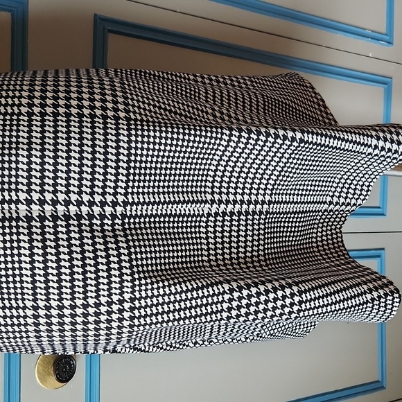 Calvin Klein Black & White Houndstooth Dress - Picture 11 of 14